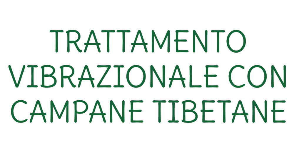 Bottone trattamento Campane Tibetane