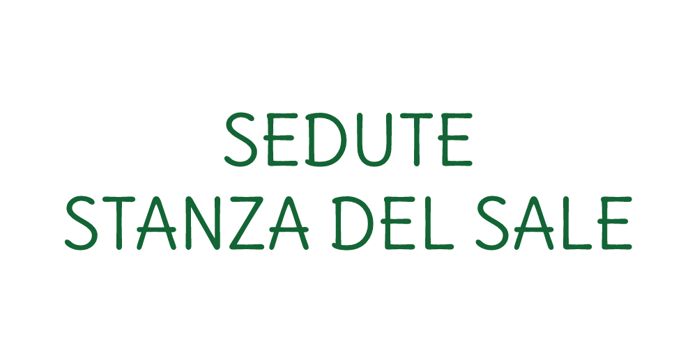 SEDUTE IN STANZA DEL SALE